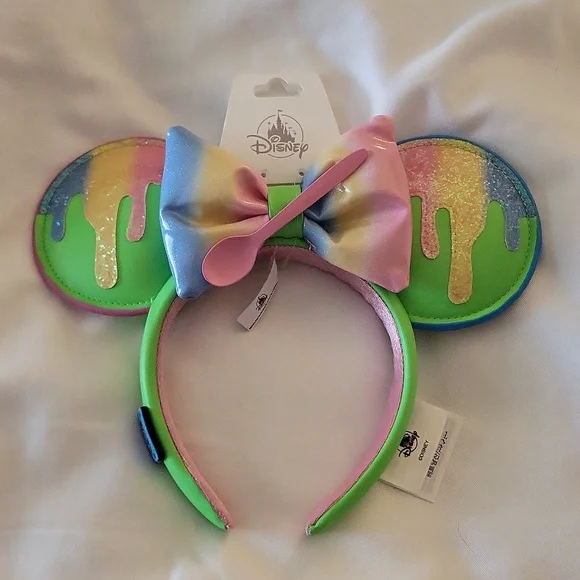 Disney Parks Ears Melted Ice with spoon NWT - Picture 2 of 4